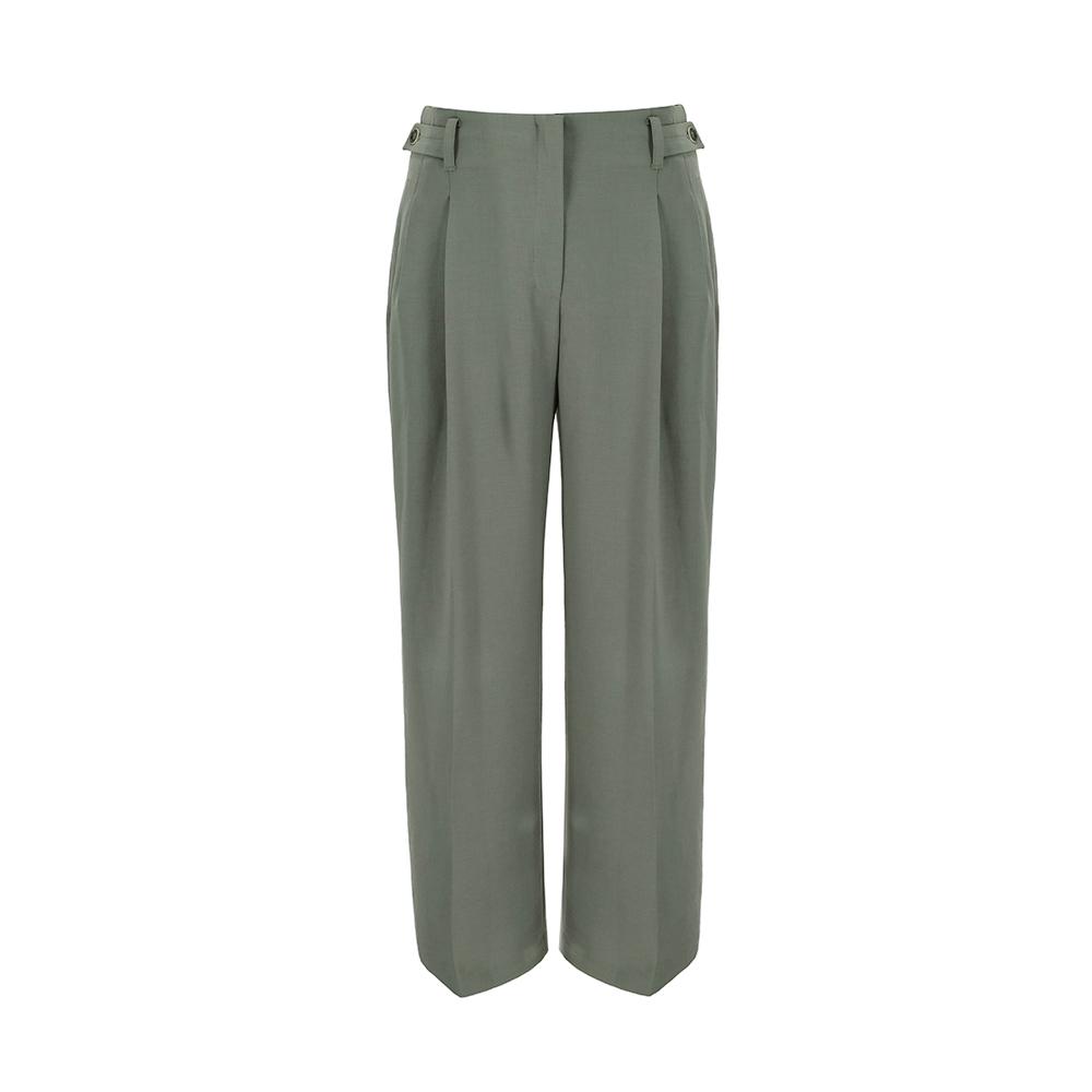 VISITINNEWYORK Side Detail Belt Two-Tuck Pants (Vz7Lp08)