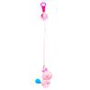 Golf Tee Hanger Donut Shaped Plastic Anti-Lost Ring with Strap Cartoon Animal Pattern Golf Tee Holder for Men Women