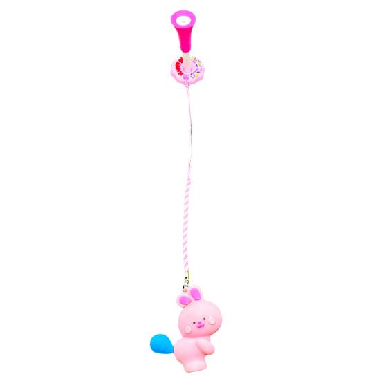 Golf Tee Hanger Donut Shaped Plastic Anti-Lost Ring with Strap Cartoon Animal Pattern Golf Tee Holder for Men Women