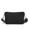 Genuine Leather Niche Design Wide Shoulder Strap Small Bag, High-end, Versatile, Fashionable and Textured Small Square Bag