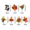 Artificial Leaves Kitchen Plants Fall For Home Maple Stems Thanksgiving Leaves