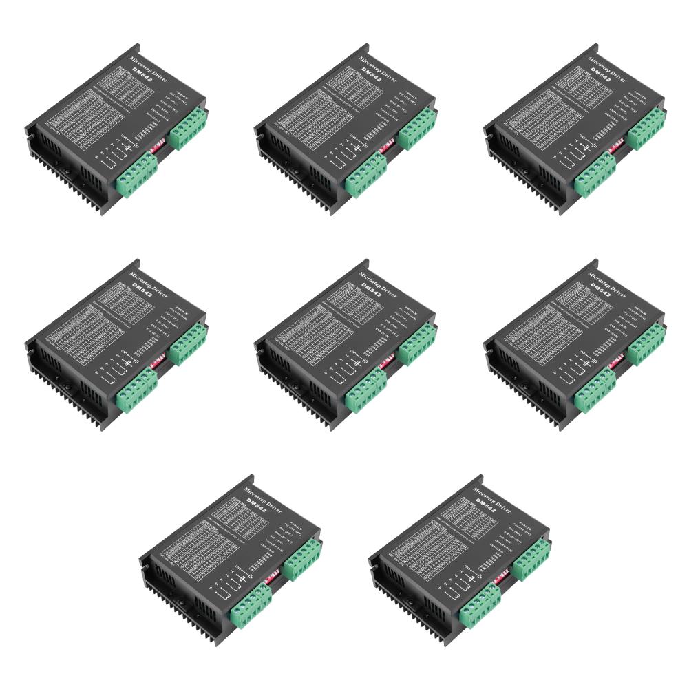 1-8PCS DM542 DM556 Microstep Motor Driver Controller Suitble for 42 57 Stepper Motor Nema17 Nema23 Supply Voltage20-50V DC1-5.6A