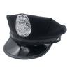 Xianyi Black European and American Police Hat Temptation Octagonal Hat Flat Top Versatile Halloween Cosplay Prop M1