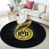 BVB092 Round Area Rug,Carpet Rug for Living Room Bedroom Sofa Playroom Decor,Non-slip Floor Mat