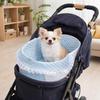 Haustierkinderwagenmatte Haustierkinderwagen Randpolster Hund Katze Kinderwagen Einlagepolster für Draußen