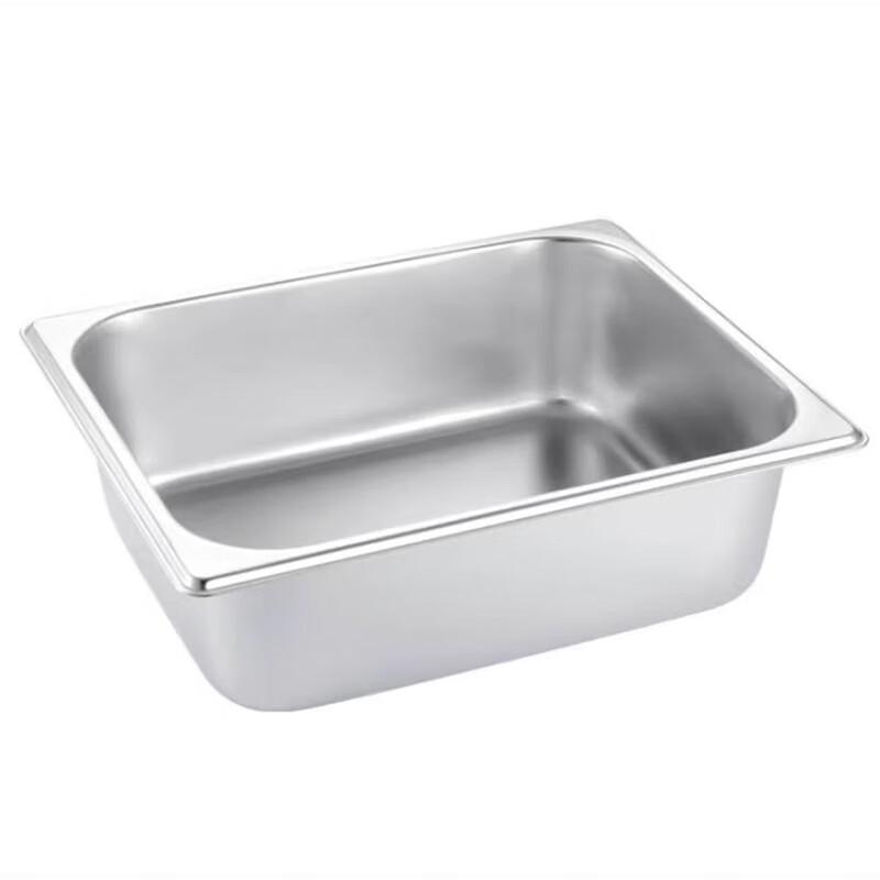 201 Stainless Steel 1/2 Gastronorm Food Pan with Lid