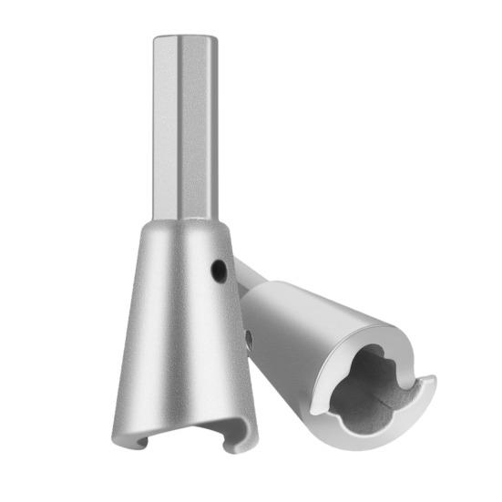 Wire Twisting Tool 1/4 Inch Hex Shank Multi-Functional Wire Stripping Twisting Tool Electrical Wire Nut Twister