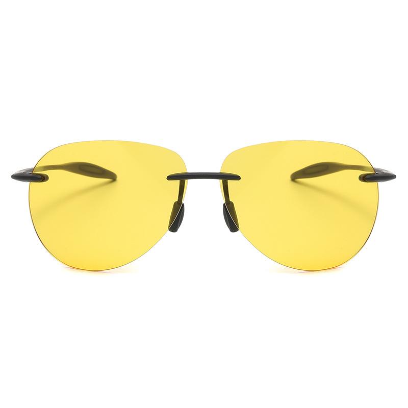 

Мужские солнцезащитные очки Ultra Light Frameless TR90 Солнцезащитные очки Мужские очки для вождения, спорта, велоспорта, рыбалки Женские зеркальные солнцезащитные очки без оправы