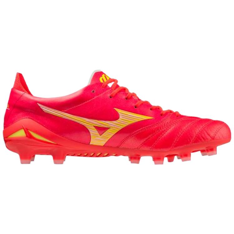 Mizuno Morelia Neo 4 Made in Japan Fiery Coral Unisex Sneakers Red 540308-1Z1Z