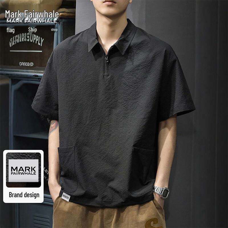 

MARK FAIRWHALE Men s Quick-Dry Polo Shirt XL