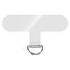 Ultra-Thin Transparent TPU Phone Case with Lanyard Clip and Anti-Lost Patch