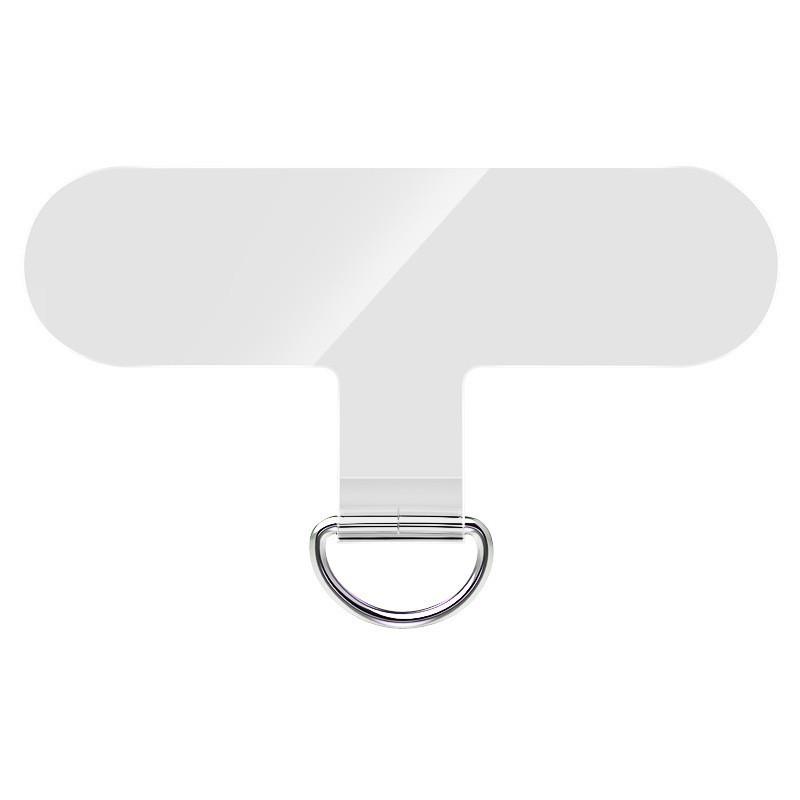 Ultra-Thin Transparent TPU Phone Case with Lanyard Clip and Anti-Lost Patch
