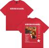 Rapper Kevin Kaarl Ultra Sodade Tour Cover T Shirt Men Women Harajuku Vintage High Street T-shirts Cotton Oversized T-shirt