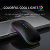 New Bluetooth Wireless Mouse with USB Rechargeable RGB Mouse for Computer Laptop PC Macbook Gaming Mouse Gamer 2.4GHz Portable