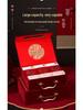 Velvet Engagement Gift Box for Wedding Proposals and Dowry, Holds Up to 200,000 Cash