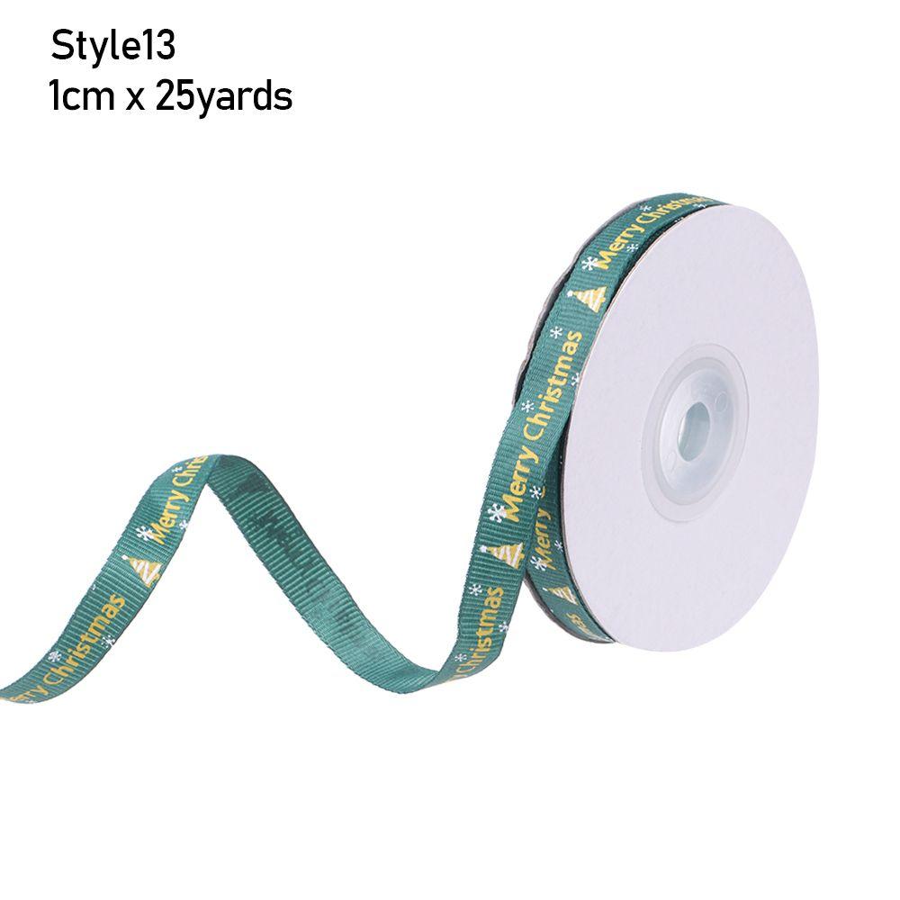 Decor Hair Bows DIY Printed Grosgrain Ribbons Wedding Decoration Christmas Ribbon Gift Wrapping