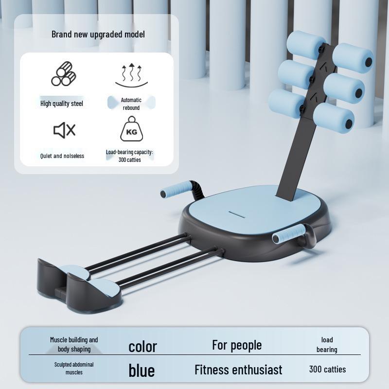 Multifunctional Abdominal Trainer with Resistance Bands - Sit-up Equipment Tummy Slimmer and Tightener