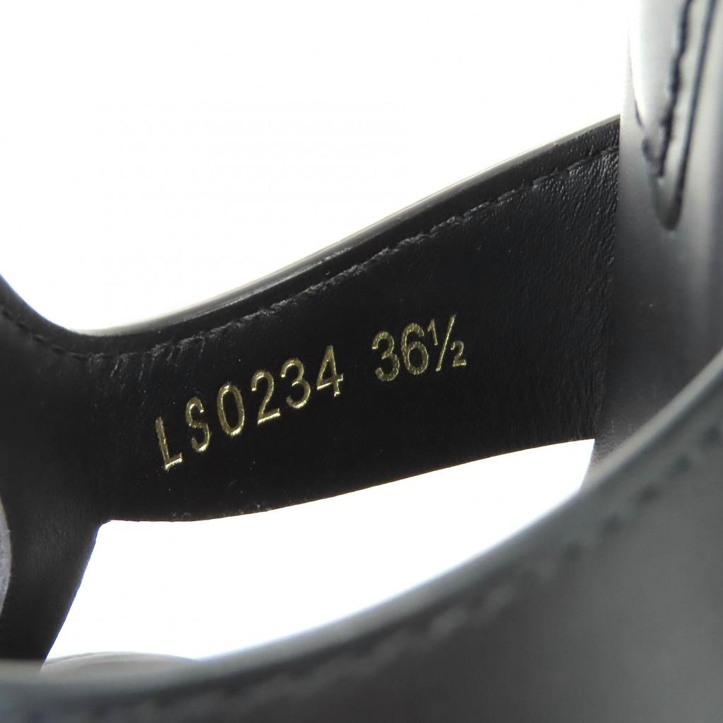 Ausgezeichnete LOUIS VUITTON Sandalen Knöchelriemen Espadrilles mit Keilabsatz 36.5 Gebraucht