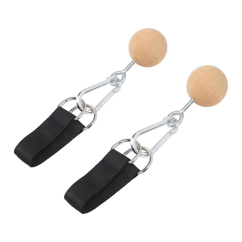 Wooden Pull Up Balls Rock Climbing Holds Training Set Arm Strength Trainer Pull Up Ball