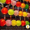 Mid-Autumn Festival National Day Luminous Paper Lanterns: Decorative Chinese Palace Lanterns with Riddles