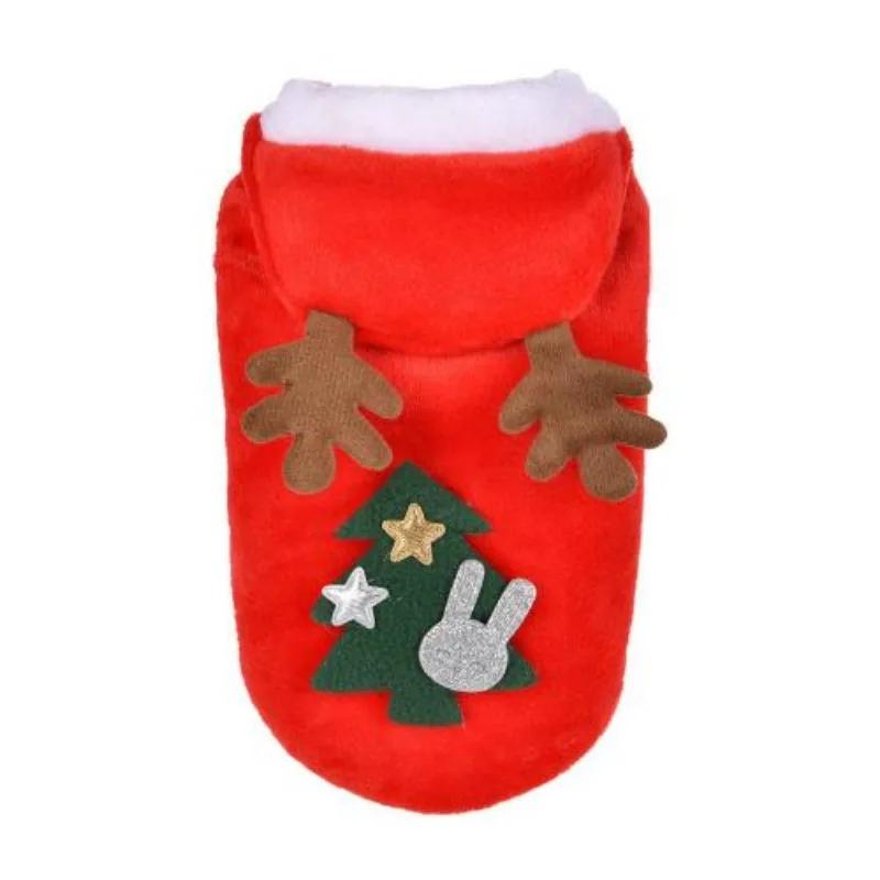 Christmas Dog Clothes Santa Costume for Puppy Chihuahua Yorkshire Pet Cat Clothing Jacket Coat Costume Dogs Cats Cosplay Clothes