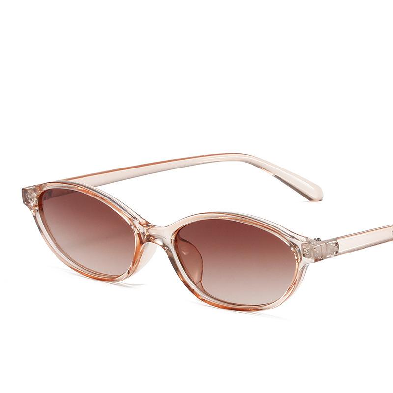 

Sexy Small Oval Women S Sunglasses New Fashion Leopard Brown Hot Sun Glasses Female Retro Colorful Shade Eyeglass As Picture
