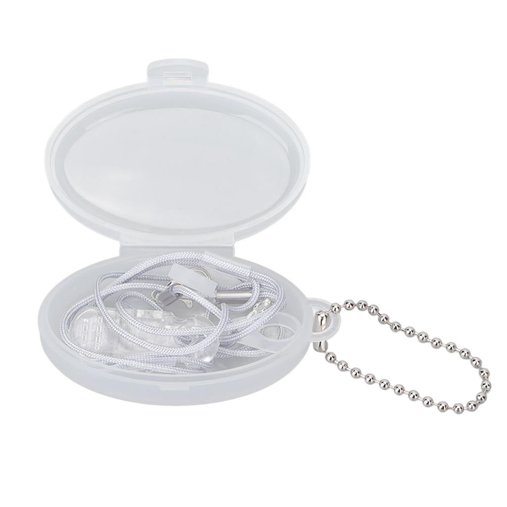 Hearing Aid Anti Lost Lanyard Transparent Colour Hearing Aids Holder Strap for Children Elderly