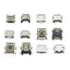 240 Peças / Pacote 24 Modelos Conector Soquete Jack Micro USB Sortido Pacote Misto