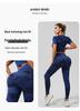Seamless Tie-Dye Yoga Set: Beautiful Back Sports Bra & High-Waist Peach-Lifting Leggings for Women