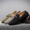 Large Size 38-47 Penny Loafers Men Male Boat Shoes Man Moccasins Suede Leather Flats Summer High Quality Men Casual Shoes