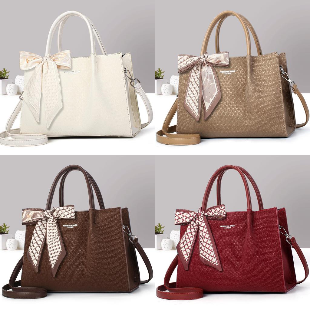 Classic Pu Tote Bag For Women With Large Capacity And Retro Style For Daily Use