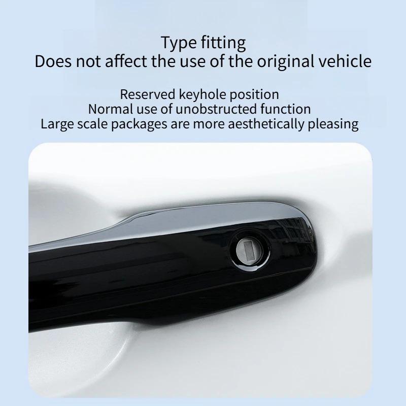 For Toyota Corolla Camry 2018-2025 Car Door Handle Catch Protection Cap Handle Bowl Cover Trim Car Exterior Modified Accessories