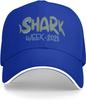 Shark Week Graphic Print Baseball Cap Polyester Casual Outdoor Adjustable Hat