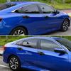 4PCS For Honda Civic 10th Gen 2016 2017 2018    ABS Exterior Door Handle Bowl Cover Trims Car Accessories