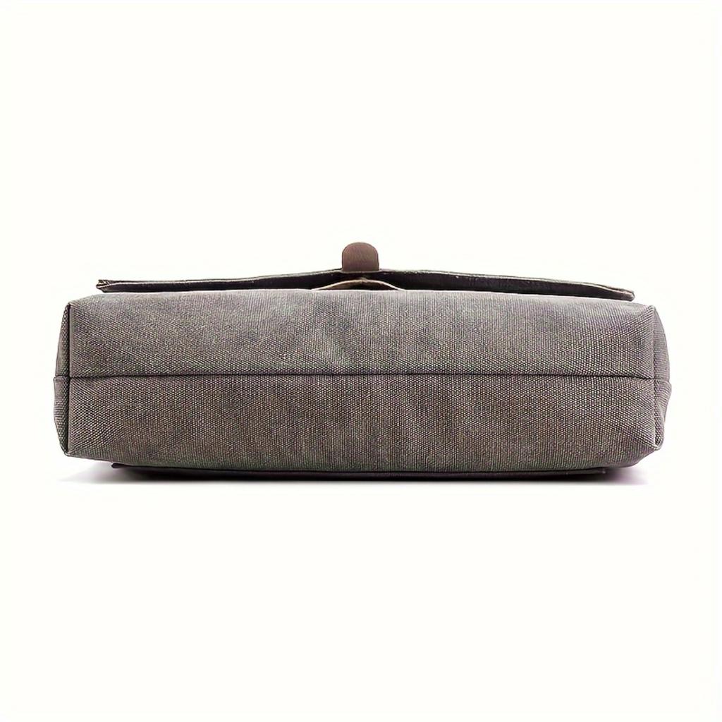 Men Minimalist Classic Textured Crossbody Bag, Fashion Casual Commuter Shoulder Pack, Ideal Daily Bag For Workplace Commute And Outdoor Travel Trips