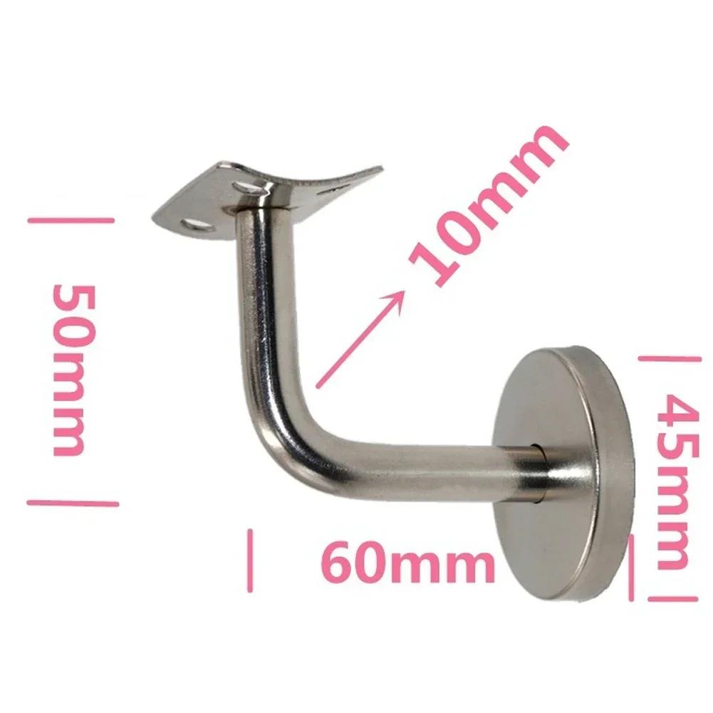 

1Pcs Guardrail Banisters Indoor Support Handrail Bracket Stair Railing Support Brackets Stair Rail Bracket Hardware