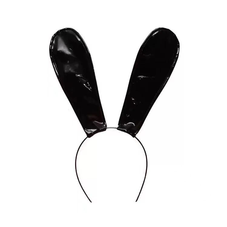 Patent Leather Bunny Girl Sex Passion Queen Sexy Charm Underwear Free Catwoman One-piece Uniform Teasing Set