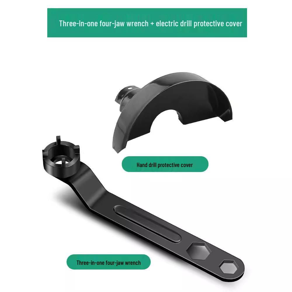 Baolian Uniwersalny Pogrubiony Klucz Czterozębny do Regulacji i Demontażu Szlifierki Kątowej