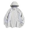 Summer Double-color Sunscreen Clothes Men's and Women's Light and Thin Hooded Jackets, Skin-friendly, Comfortable and Cool Commuting New Skin Clothes