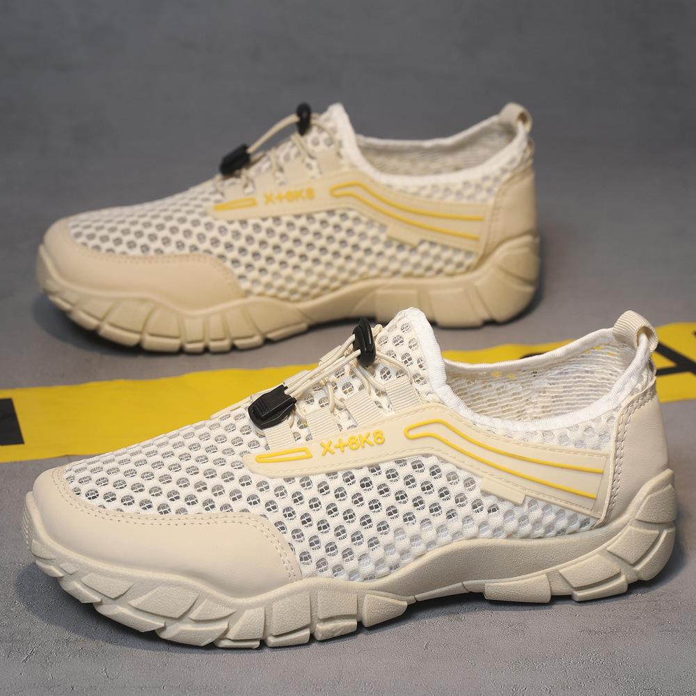Men'S Lightweight Breathable Air Mesh Sports Shoes New Arrival Casual Shoes For Men Comfortable Trendy Outdoor Shoes
