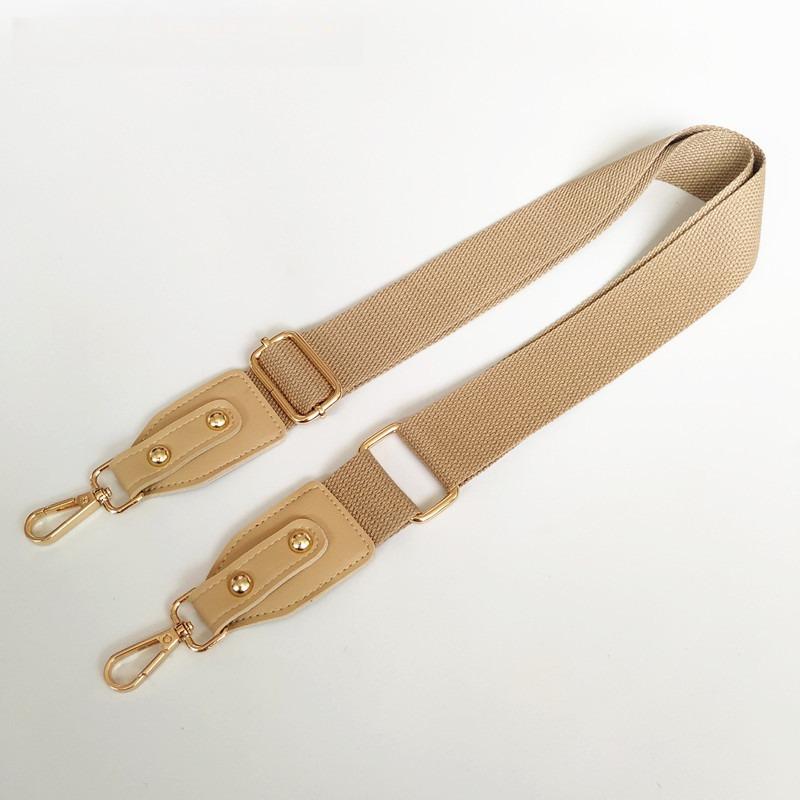

Canvas Bag Shoulder Strap Accessories Cotton Versatile Webbing Single Shoulder Oblique Span Long Shoulder Strap Adjustable Belt хакі