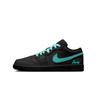 Air Jordan 1 Ghost Knight CNY Niedrig geschnitten Vintage Basketballschuhe Herren Cyan Schwarz 553558-093(Team1201-)