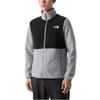 THE NORTH FACE Velvet Jackets Men's Gray Stand Collar Moderate Straight Fit NF0A83O9-GVV