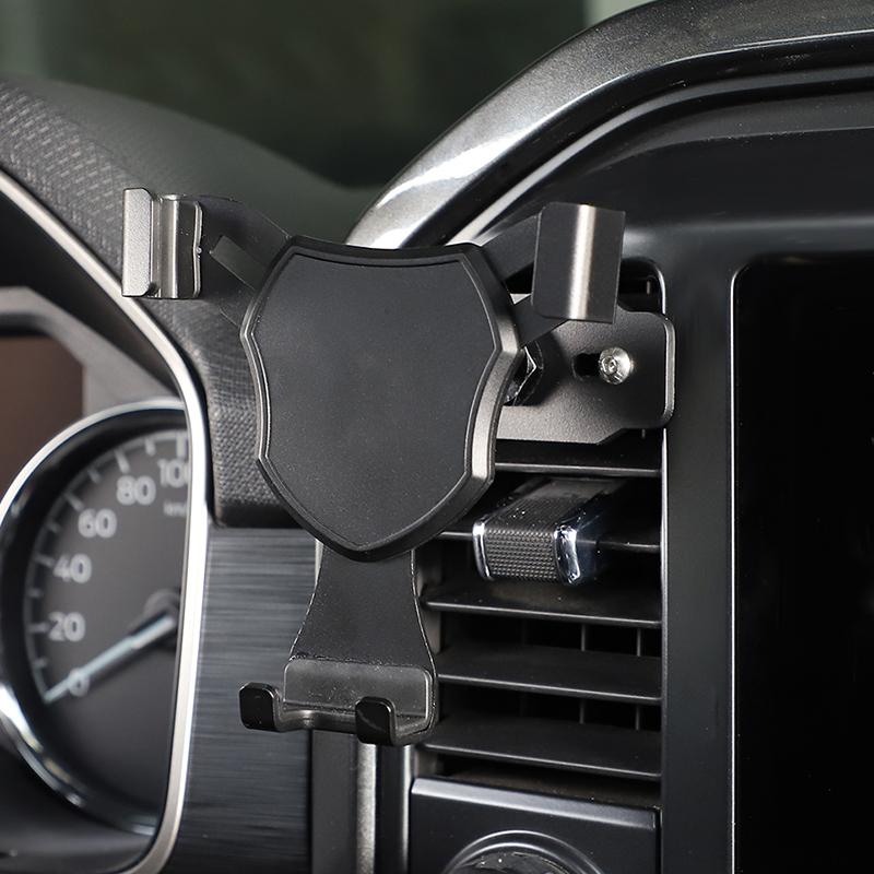 Car Air Conditioning Vent Mobile Phone Bracket GPS Phone Stand Bracket  Fit For Ford F150 2021 Up Car Interior Accessories