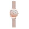 Starry Sky Watch Quartz Movement Stainless Steel Band Gold Dial Womens Elegant Fashion Simple Compact Waterproof Women Watches FLL38-6072-101