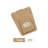 Suede Car Sun Visor Glasses Clip Sunglasses Card Storage Box Accessories For KIA Cerato Proceed Venga Stonic Picanto Sorento