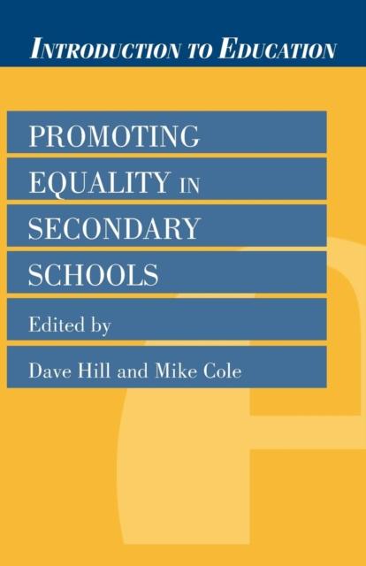 The Promoting Equality In Secondary Schools Book