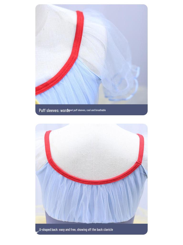 Ausverkauf Mädchen Ballettkleid Schneewittchen Tutu Aufführungskostüm