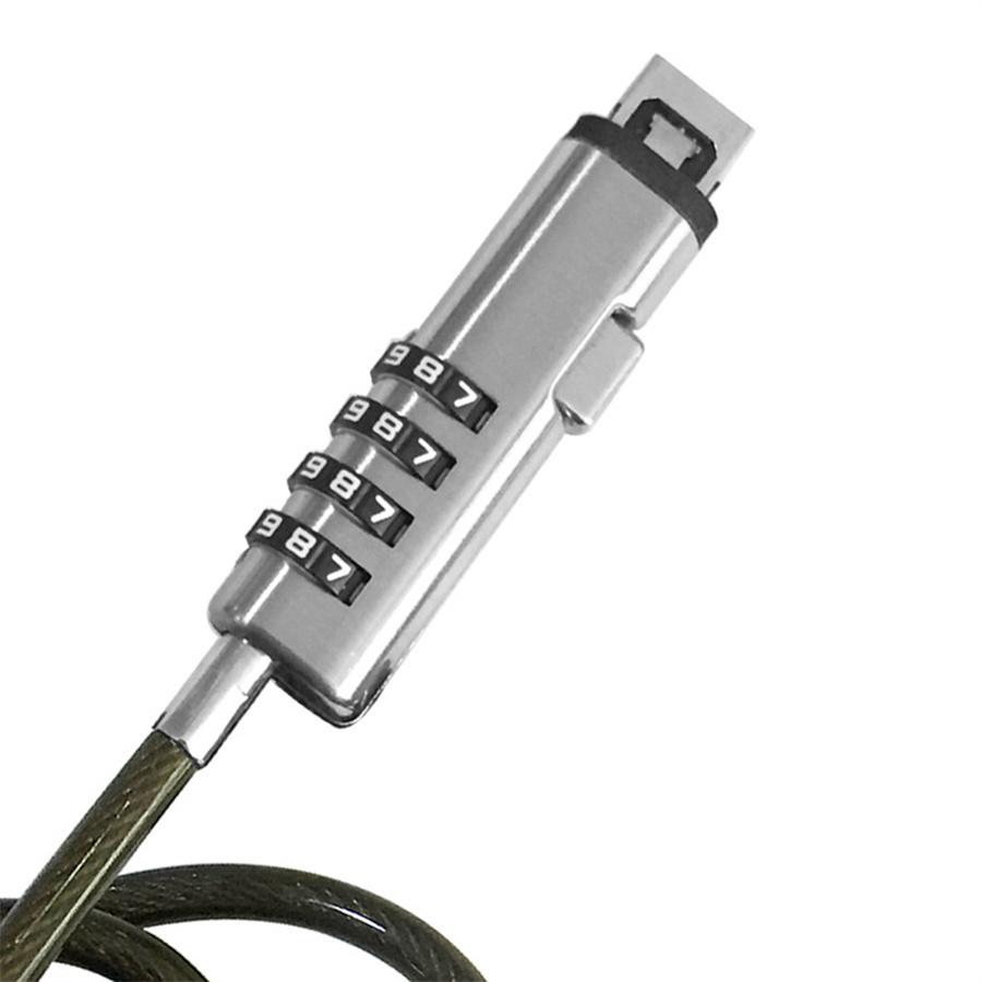 USB Port 4 Digit Password Universal Cable Office Laptop Lock Protective Professional Anti Theft Security Keyless Lock
