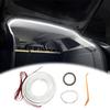 LED Car Trunk Ambient Lighting Strip Dynamic Flowing Light Strip Self Adhesive Automatic Tail Box Light Car Interior Accessories